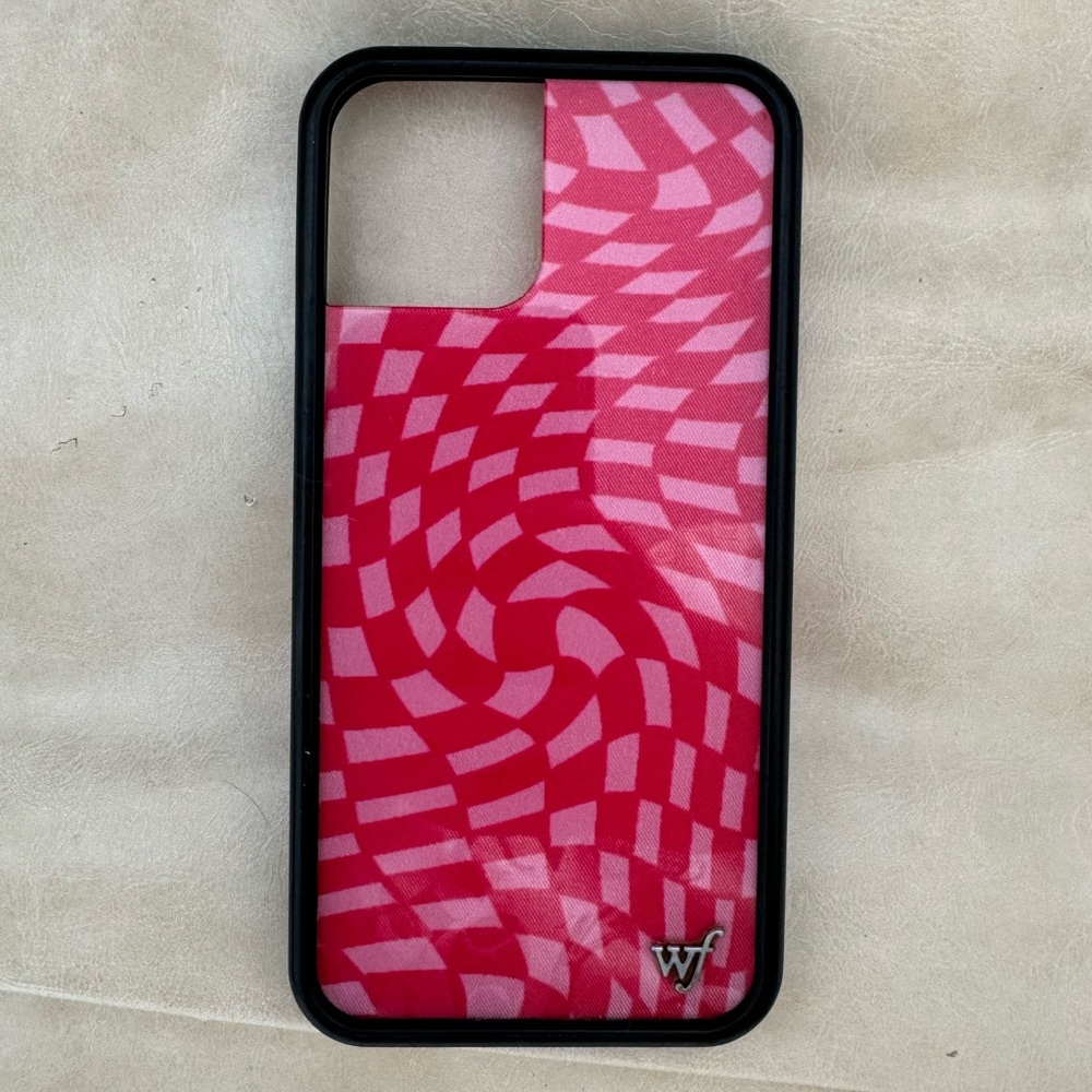 Wildflower Crazy Checkers Phone Case